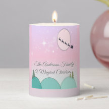 Lueur de Noël pastel au clair de lune