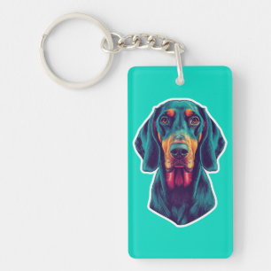 Lueur Loyale – Pop Art Vibrant de Bluetick Coonhou