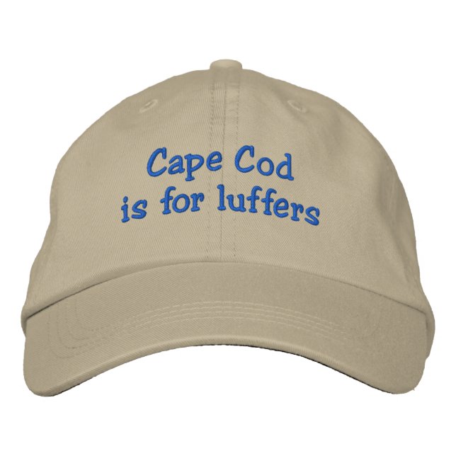 Luffers_Cape Cod Bestickte Kappe (Vorderseite)