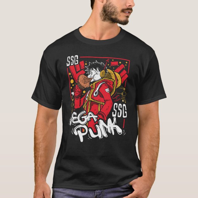 Luffy em Egghead T-Shirt (Vorderseite)