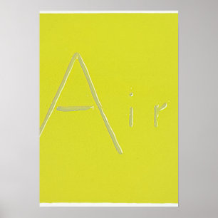 Luft - 1969 - Edward Ruscha Poster