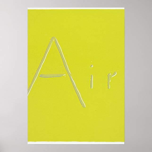 Luft - 1969  - Edward Ruscha Poster (Vorne)