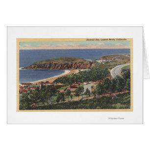 Luft aus der smaragdgrünen Bucht