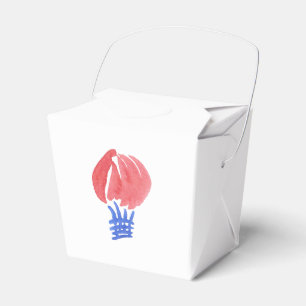 Luft-Ballon nehmen Bevorzugungs-Kasten heraus Geschenkschachtel