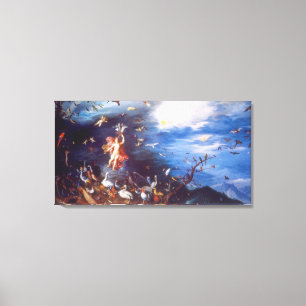 Luft, bis Januar Brueghel das Älteste Leinwanddruck