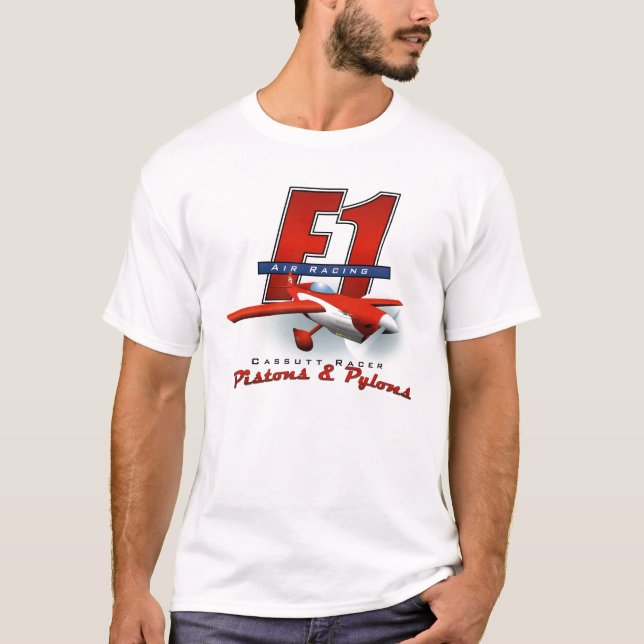 Luft F1, die Cassutt Rennläufer läuft T-Shirt (Vorderseite)