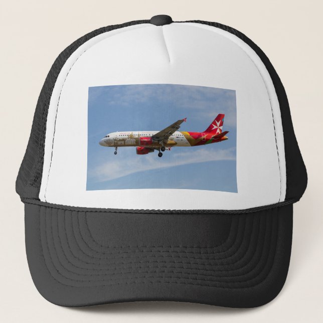 Luft Malta Airbus A320 Truckerkappe (Vorderseite)