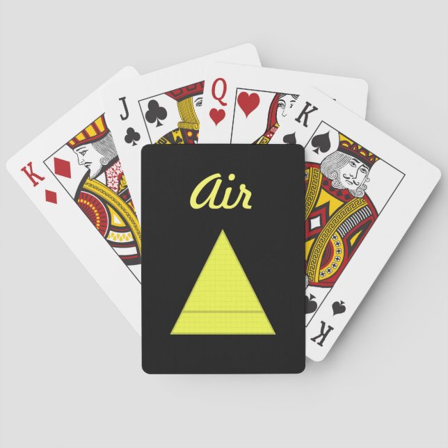 Luft Spielkarten (Rückseite)
