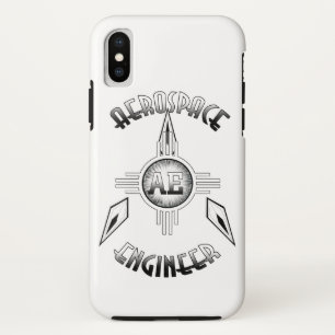 Luft- und Raumfahrtingenieur Retro iPhone X Hülle