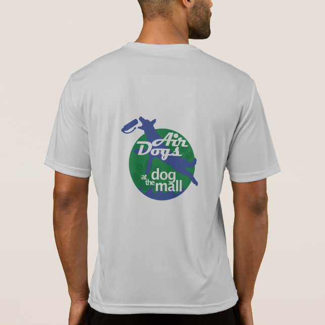 Luft verfolgt T - Shirt-Grau T-Shirt (Rückseite)