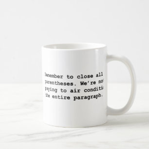 Luft-Zustands-Tasse Kaffeetasse