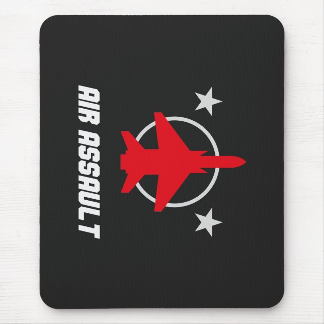 Luftangriff Militär-Kampfjet Mousepad (Vorne)