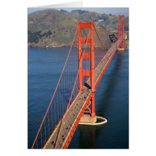 Luftansicht der Golden Gate Bridge in der