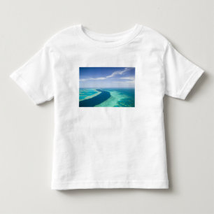 Luftansicht des Great Barrier Reef von der Kleinkind T-shirt