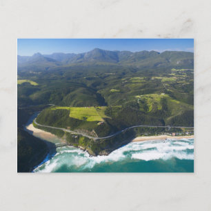 Luftansicht des Keurbooms River, Garden Route Postkarte