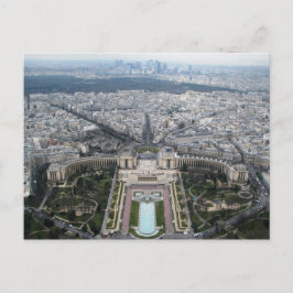 Luftansicht Paris Postkarte