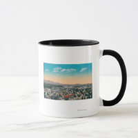 Luftaufnahme der CityCoeur d'Alene, ID