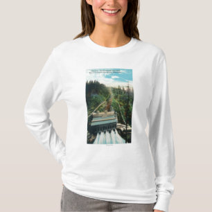 Luftaufnahme der Elektron-Power-Station T-Shirt