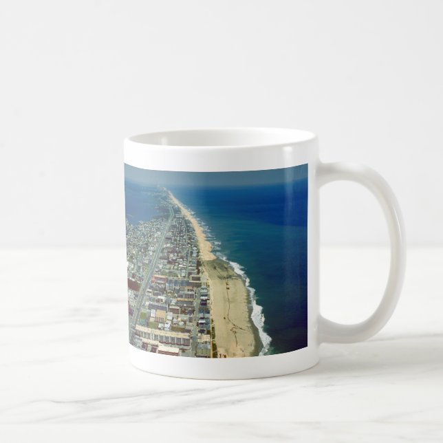 Luftaufnahme der Ozean-Stadt Maryland Kaffeetasse (Rechts)