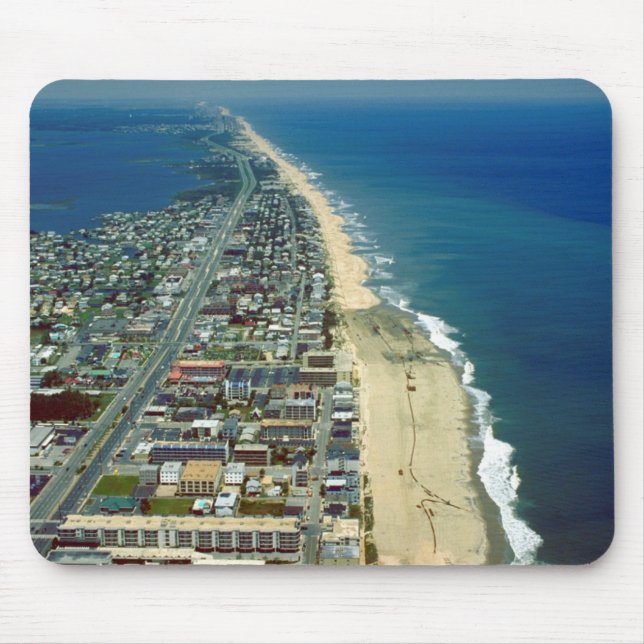 Luftaufnahme der Ozean-Stadt Maryland Mousepad (Vorne)