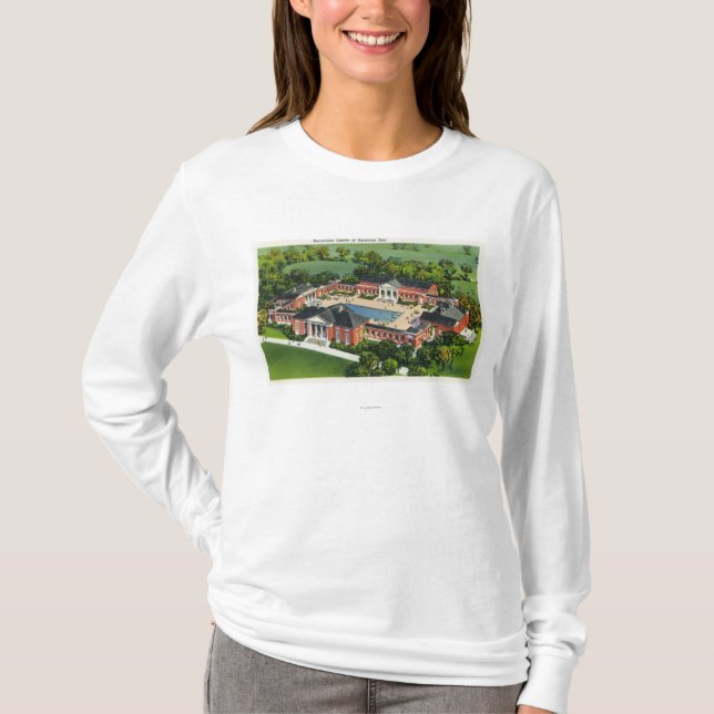 Luftaufnahme der Saratoga T-Shirt (Vorderseite)