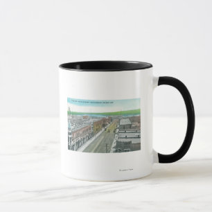Luftaufnahme der Staats-Straße und des Snake Tasse