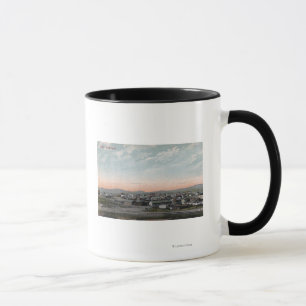 Luftaufnahme der Stadt 4 Tasse