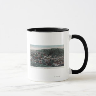 Luftaufnahme der Stadt # des 2Sonora, CA Tasse