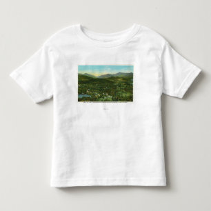 Luftaufnahme der Stadt mit Hurrican Berg Kleinkind T-shirt