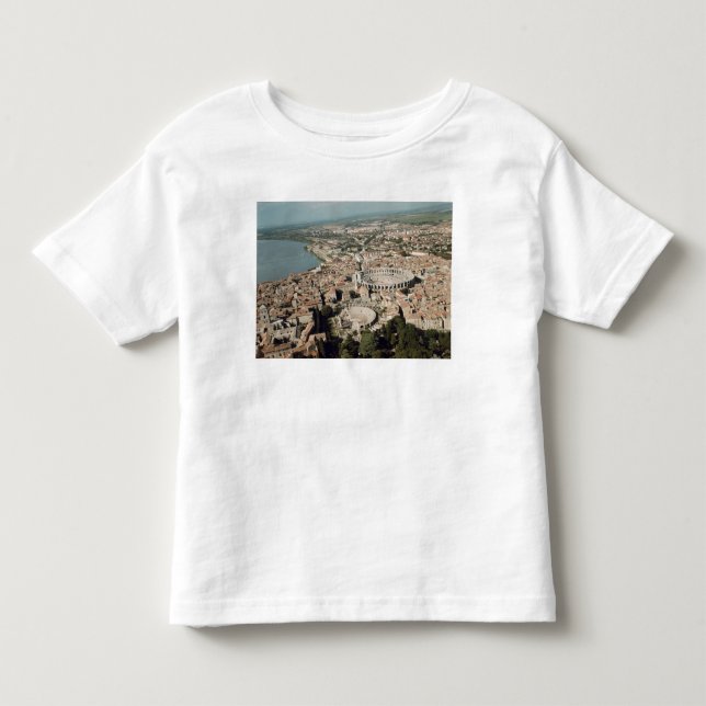 Luftaufnahme der Stadt mit Kleinkind T-shirt (Vorderseite)