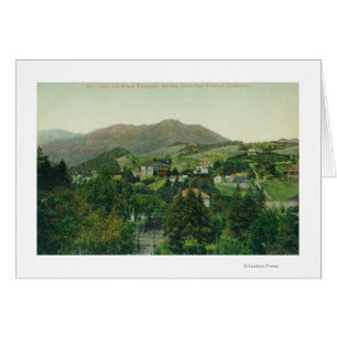 Luftaufnahme der Stadt, Mt Tamalpais