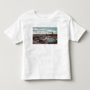 Luftaufnahme der Stadt, Zug TracksNampa, Kleinkind T-shirt