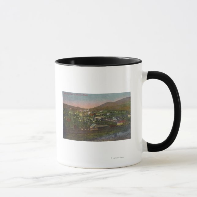 Luftaufnahme der StadtJuliaetta, ID Tasse (Rechts)