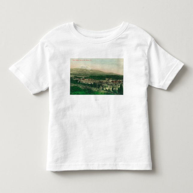Luftaufnahme der Unkraut-Station an Basis Mt. Kleinkind T-shirt (Vorderseite)
