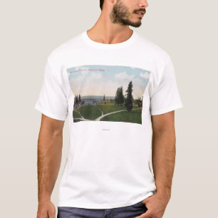 Luftaufnahme der Vancouver-Kasernen T-Shirt