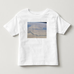 Luftaufnahme des Ägyptens und des Sinai Peninsul Kleinkind T-shirt