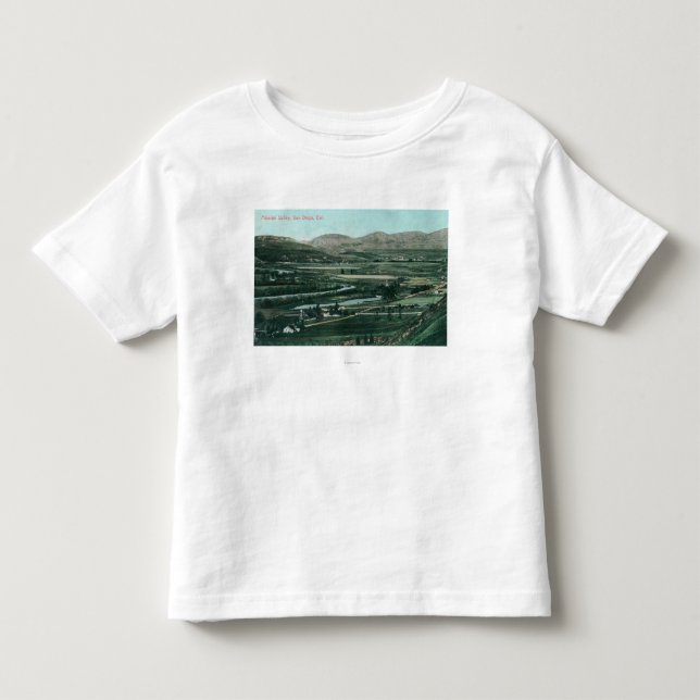 Luftaufnahme des Auftrags ValleySan Diego, CA Kleinkind T-shirt (Vorderseite)