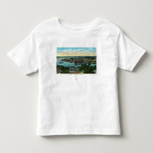 Luftaufnahme des Boothbay Hafens Kleinkind T-shirt