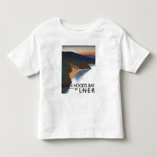Luftaufnahme des Bucht-und Kleinkind T-shirt