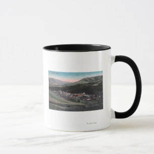 Luftaufnahme des CityCuldesac, Identifikation Tasse