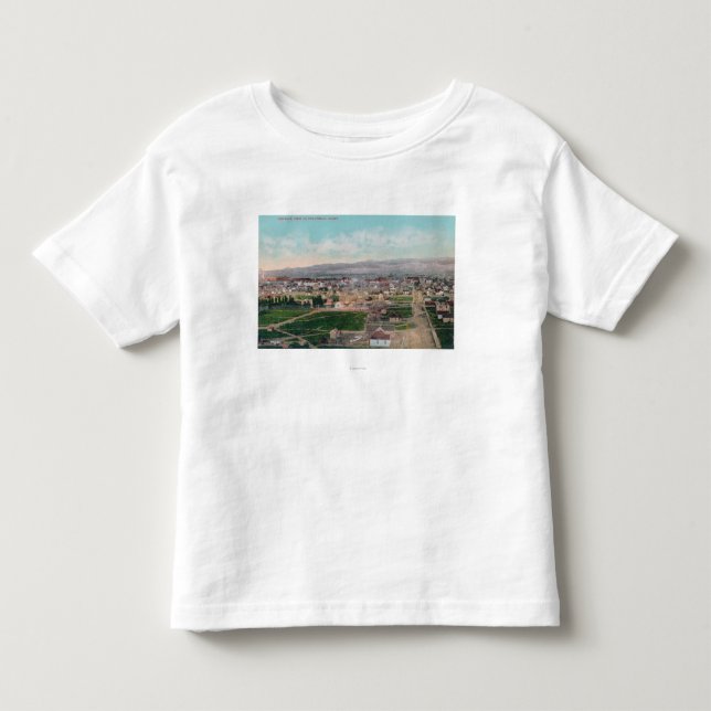 Luftaufnahme des CityPocatello, Identifikation Kleinkind T-shirt (Vorderseite)
