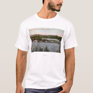 Luftaufnahme des Eichen-Vergnügungsparks T-Shirt
