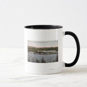 Luftaufnahme des Eichen-Vergnügungsparks Tasse