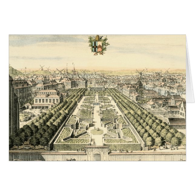 Luftaufnahme des Formal Garden von Eric Dahlbergh (Vorderseite (Horizontal))