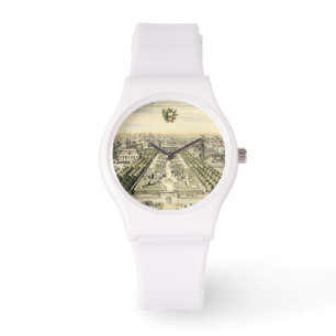 Luftaufnahme des Formal Garden von Eric Dahlbergh Armbanduhr