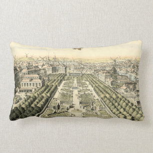 Luftaufnahme des Formal Garden von Eric Dahlbergh Lendenkissen