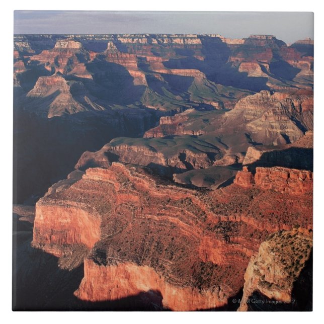 Luftaufnahme des Grand- CanyonNationalparks, Fliese (Vorderseite)