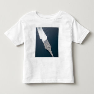 Luftaufnahme des Küstenkampfschiffs Kleinkind T-shirt