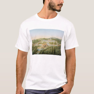 Luftaufnahme des Landhauses Königs Guillaume von T-Shirt