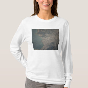 Luftaufnahme des Port-au-Princebereichs von Haiti T-Shirt